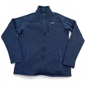 Patagonia Men’s Navy Full Zip Better Sweater Fleece Jacket Size Large